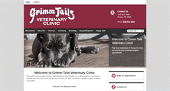 Desktop Screenshot of grimmtailsveterinaryclinic.com